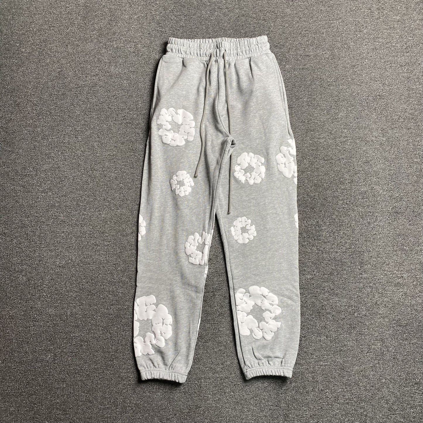 Denim Tears Cotton Wreath Sweatpants Grey - Premium Streetwear Joggers