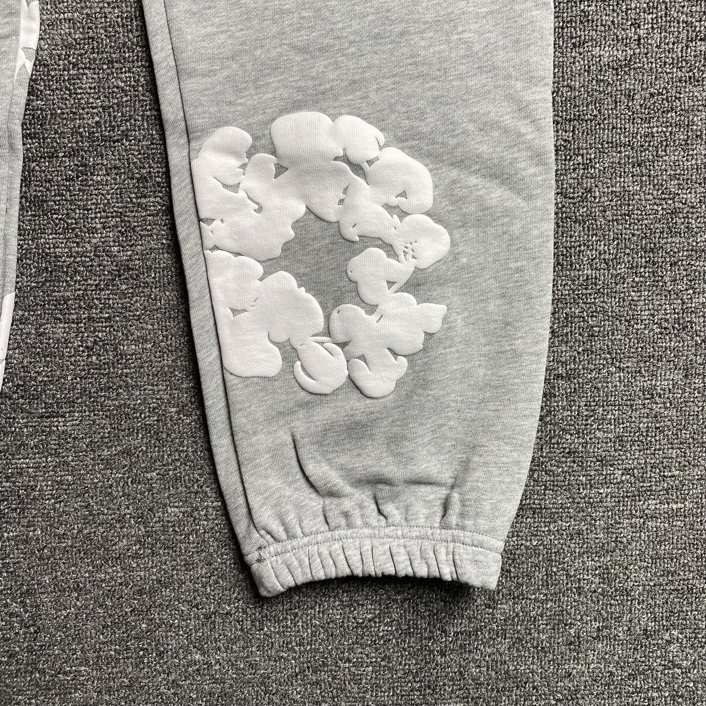 Denim Tears Cotton Wreath Sweatpants Grey - Premium Streetwear Joggers